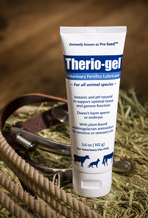 Veterinary lubricant for horse breeding and dog breeding